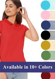 Ladies Polo Neck T-shirts